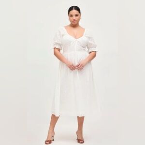 Hill House Eyelet Ophelia Dress, Size XL